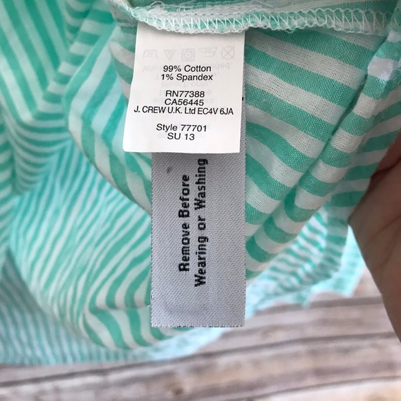 J. CREW CAMP POPOVER SHIRT IN STRIPE - Picture 5 of 8